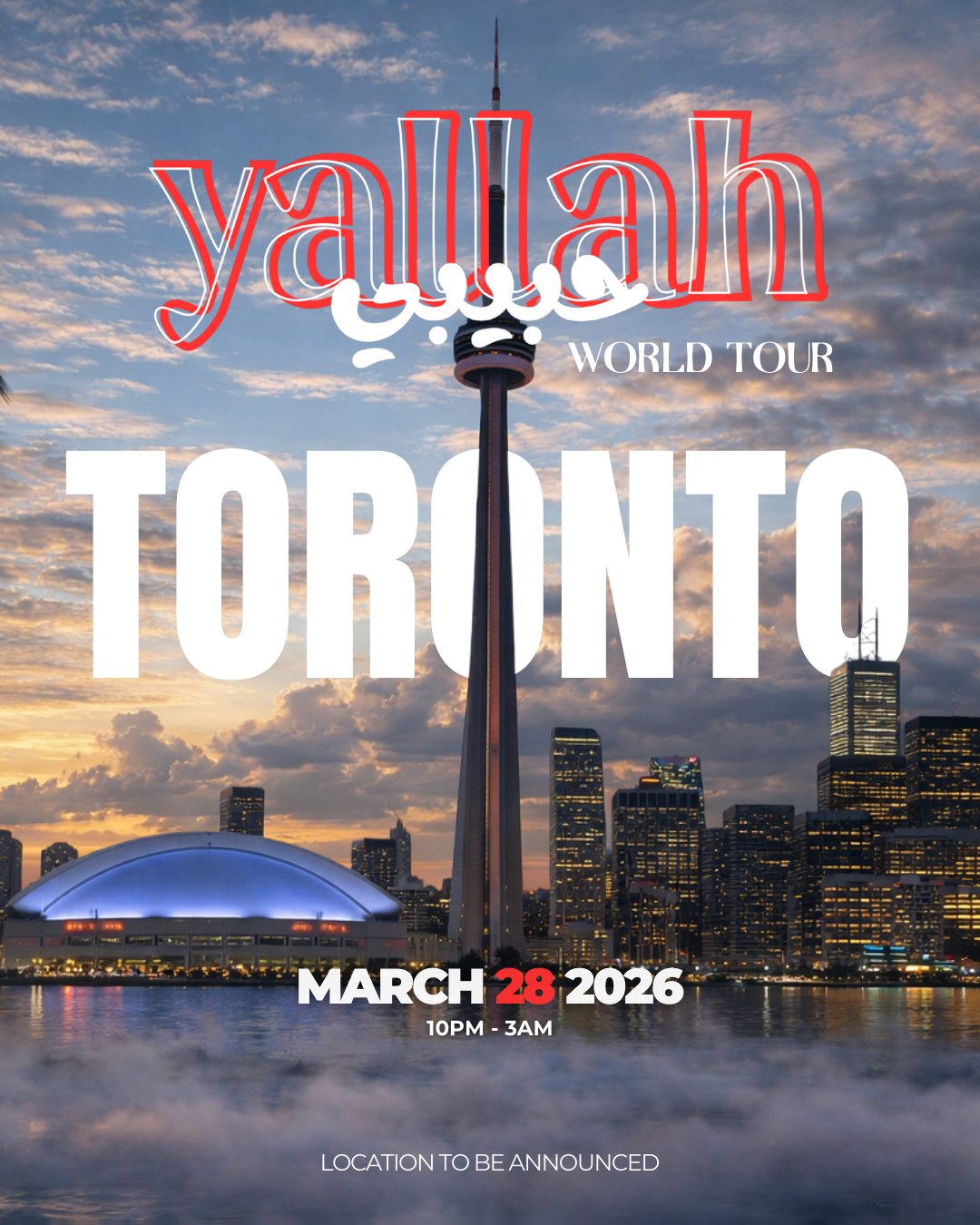 Yallah Habibi: Event Video Coverage & Tour Design for Yallah Habibi